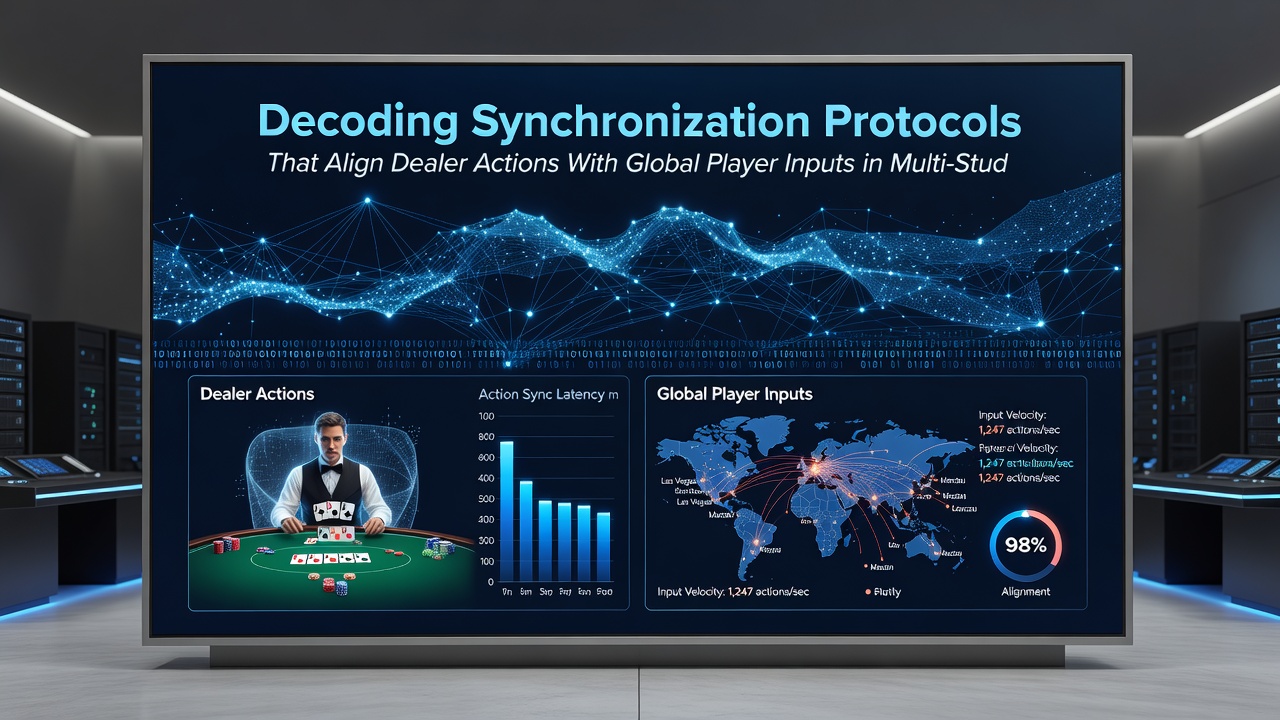 Synchronisierte Dealer-Aktionen mit Echtzeit-Spielereingaben aus globalen Quellen
