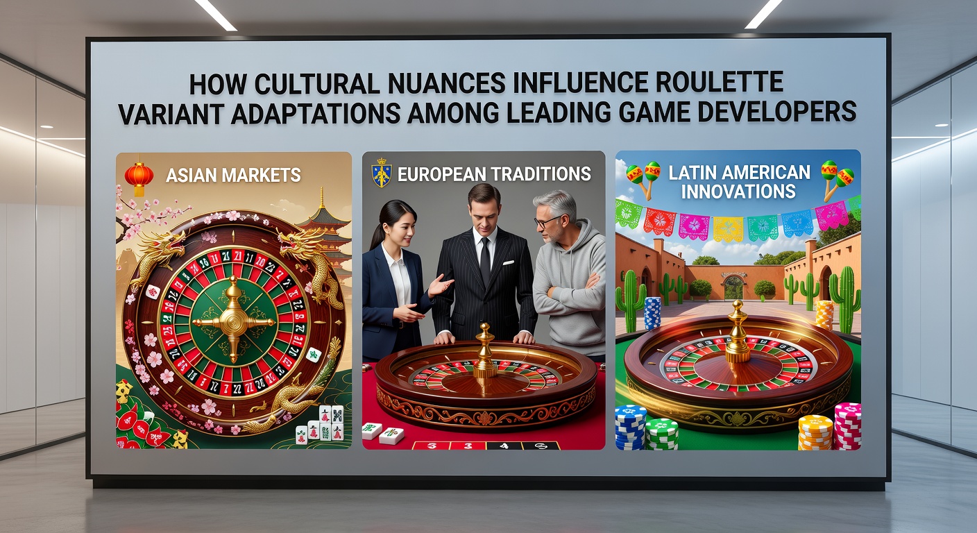 Kulturelle Einflüsse auf Roulette-Varianten in der Spielentwicklung