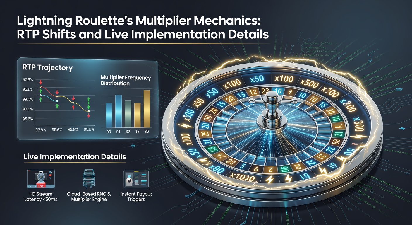 Lightning Roulette Tafel mit leuchtenden Multiplier-Zahlen während einer Live-Runde