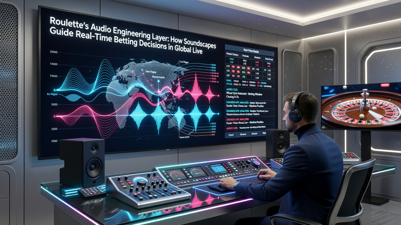 Globale Live-Roulette-Streams mit Audio-Elementen und Echtzeit-Wettinteraktionen